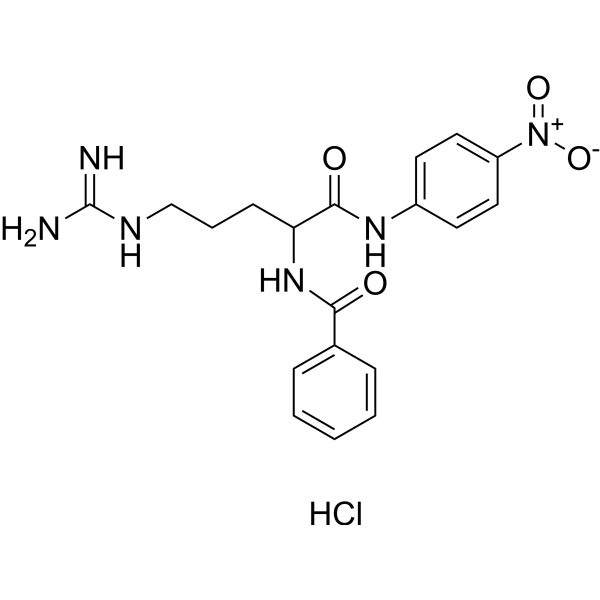 N-Benzoyl-DL-arginine-4-nitroanilide hydrochloride 911-77-3